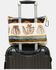 Image #3 - Carstens Home Cactus Stripe Travel Blanket, Blue, hi-res