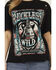 Image #3 - Rock & Roll Denim Women's Reckless and Wild Guitar Short Sleeve Graphic Tee, Black, hi-res