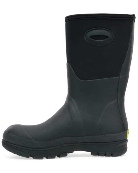 Image #3 - Western Chief Women's Solid Neoprene Mid Rain Boots - Round Toe, Black, hi-res