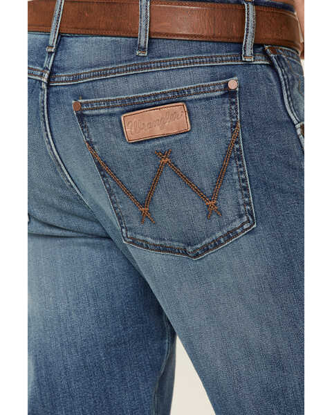 Image #4 - Wrangler Retro Men's Starry Night Stretch Slim Bootcut Jeans - Long , , hi-res