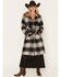 Image #1 - Outback Trading Co Women's Brooklyn Plaid Print Button-Down Coat, Grey, hi-res