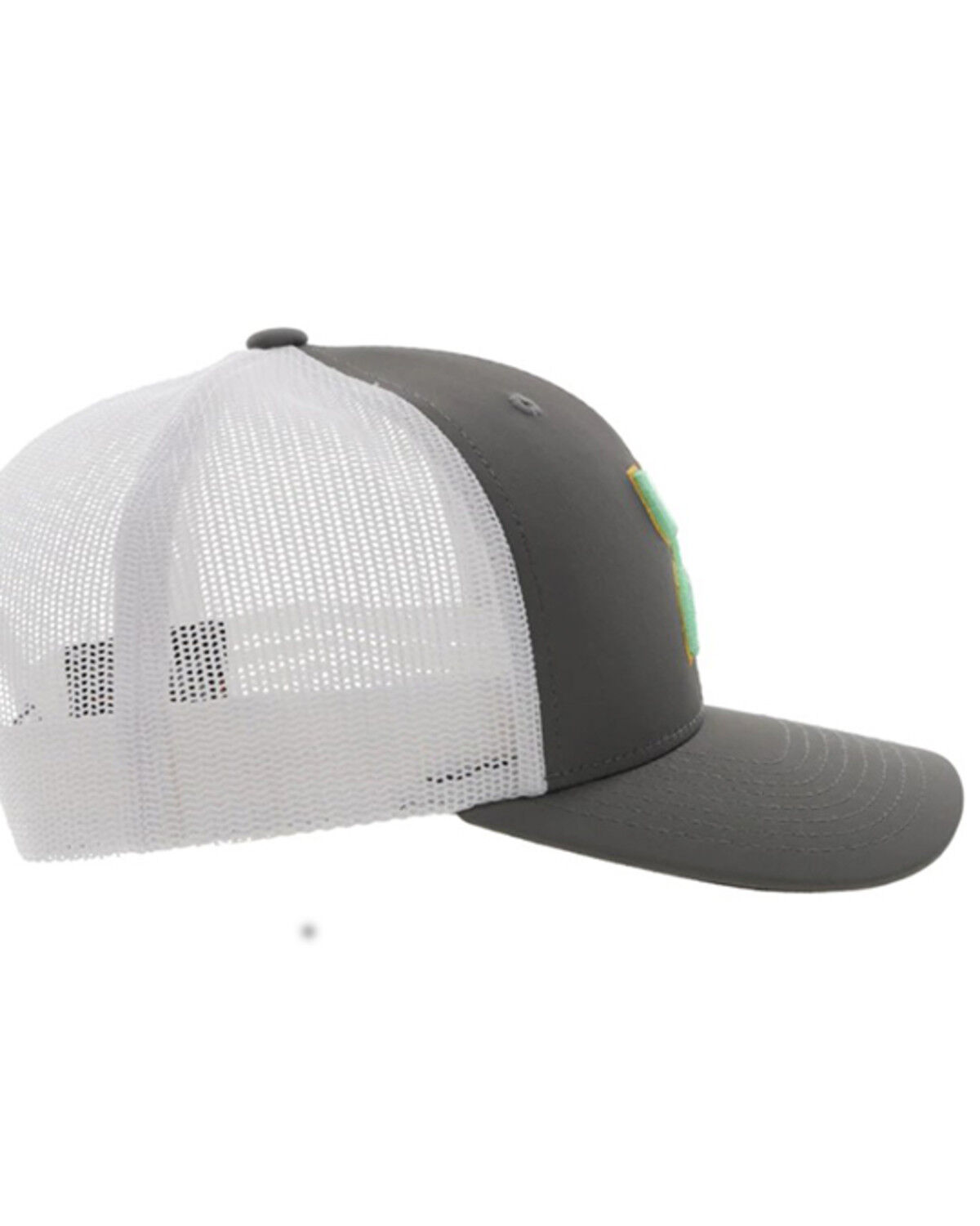 Image #4 - Hooey Men's Sterling Logo Embroidered Trucker Cap, Grey, hi-res