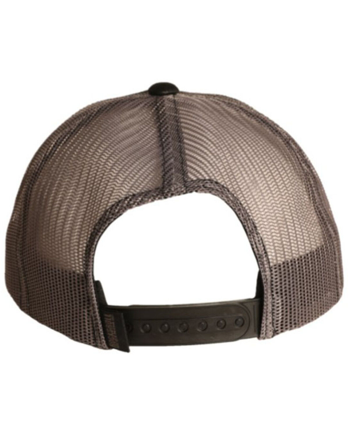 Image #2 - Rock & Roll Denim Men's Tuff Hedeman Logo Mesh-Back Ball Cap, Black, hi-res