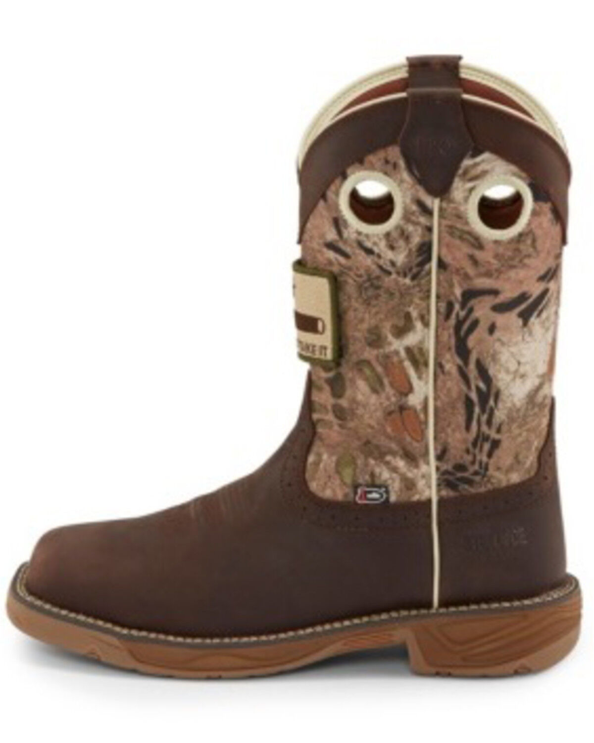 camouflage steel toe work boots