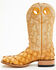 Image #3 - Cody James Men's Exotic Pirarucu Western Boots - Broad Square Toe, Yellow, hi-res