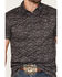 Image #3 - Ariat Men's Paisley Print Short Sleeve Button-Down Polo, , hi-res