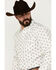 Image #2 - Gibson Trading Co Men's Conrad Floral Print Long Sleeve Pearl Snap Western Shirt , White, hi-res