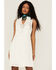 Image #1 - Beyond The Radar Women's Hepburn Lace Sleeveless Dress, Ivory, hi-res