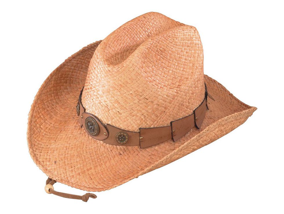 Henschel Raffia Straw Cowboy Hat, Straw, hi-res