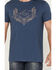Image #3 - Moonshine Spirit Men's Peyote Short Sleeve Graphic T-Shirt , Navy, hi-res