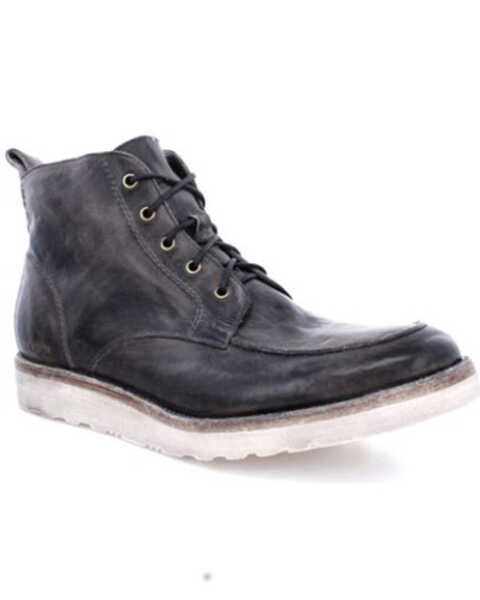 Image #1 - Bed Stu Men's Lincoln Western Casual Boots - Round Toe, Black, hi-res