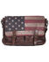Scully Patriotic Brown Leather Crossbody, Brown, hi-res