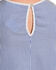 Image #3 - CES FEMME Women's Striped Sleeveless Top , Blue, hi-res
