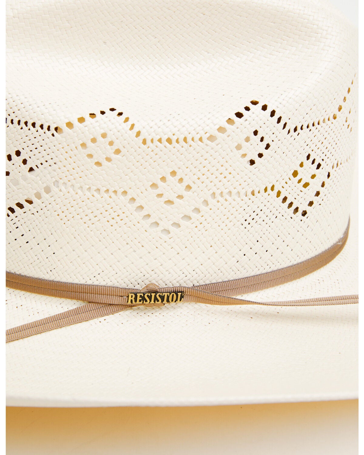 Image #2 - Resistol Brockbank 20X Straw Cowboy Hat, Natural, hi-res