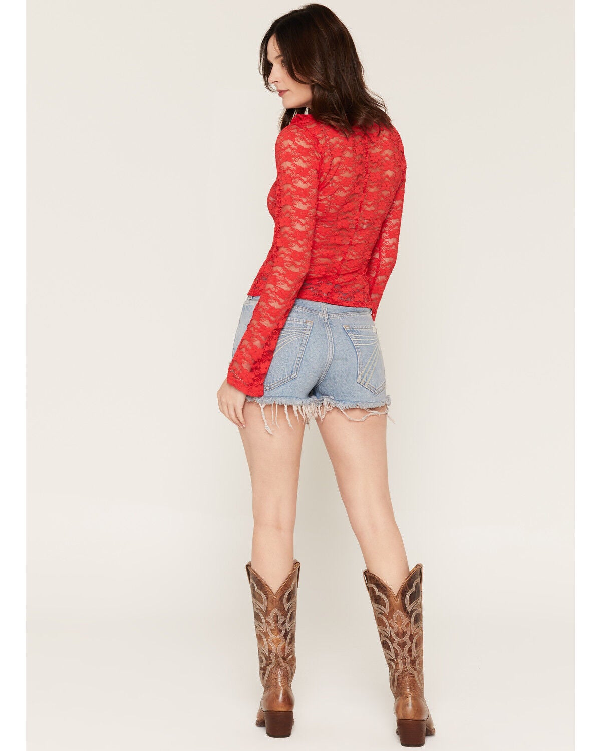 Image #3 - 7 For All Mankind Women's June Light Wash Denim Shorts, Light Wash, hi-res