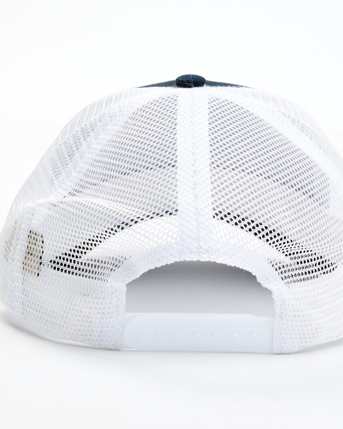 Image #3 - Moonshine Spirit Men's May Contain Whiskey Circle Graphic Mesh-Back Ball Cap, Navy, hi-res