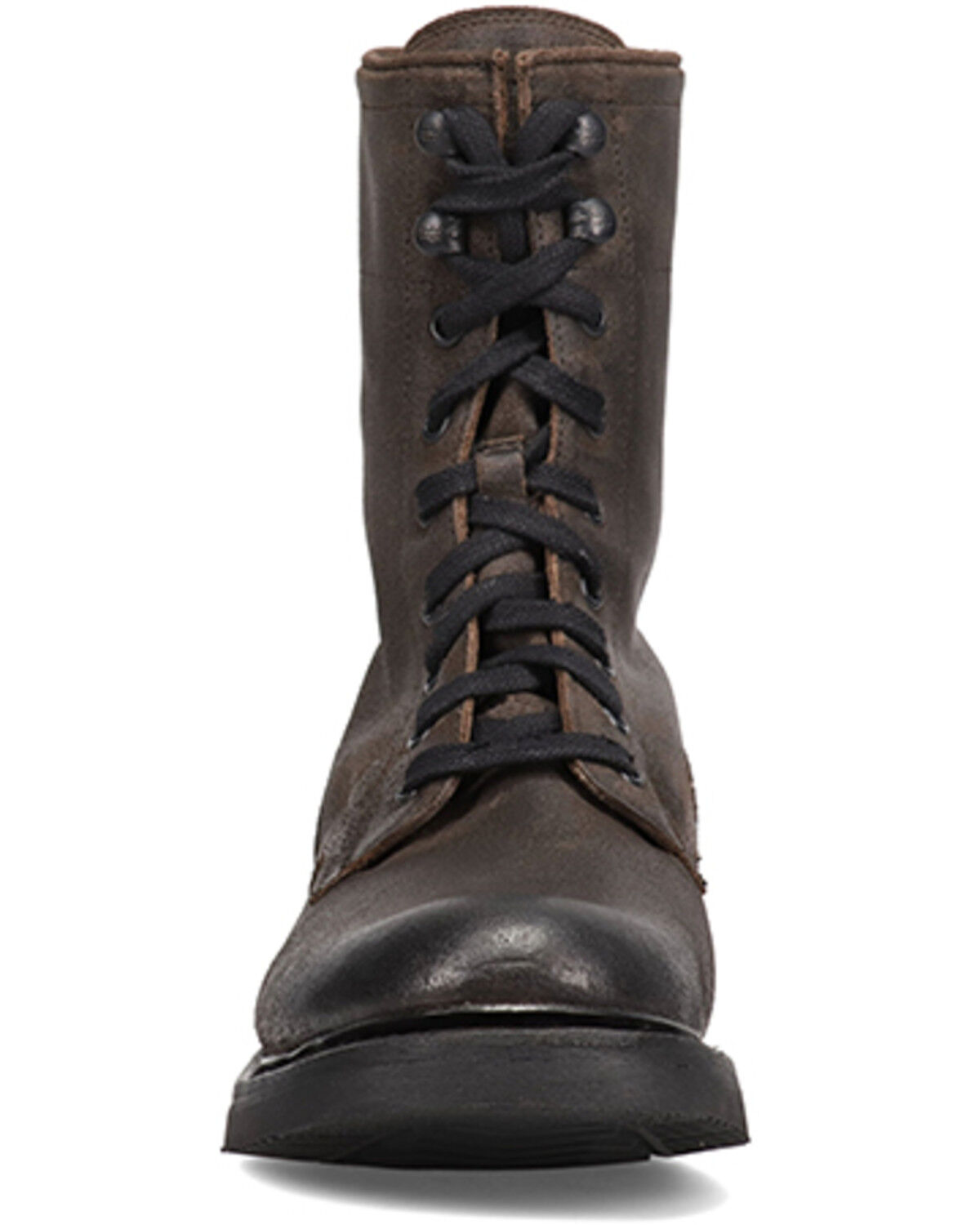 Image #4 - Frye Men's Dean Combat Lace-Up Boots - Round Toe, Chocolate, hi-res