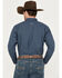 Image #4 - Ariat Men's Pro Series Karim Classic Fit Long Sleeve Button Down Western Shirt, Navy, hi-res