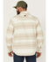 Image #4 - Dakota Grizzly Men's Shane Striped Long Sleeve Snap Western Shirt, Sand, hi-res
