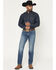 Image #1 - Ariat Men's M8 Zane Medium Wash Modern Slim Stretch Denim Jeans, Medium Wash, hi-res