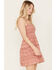 Trixxi Women's Floral Printed Dress, Pink, hi-res