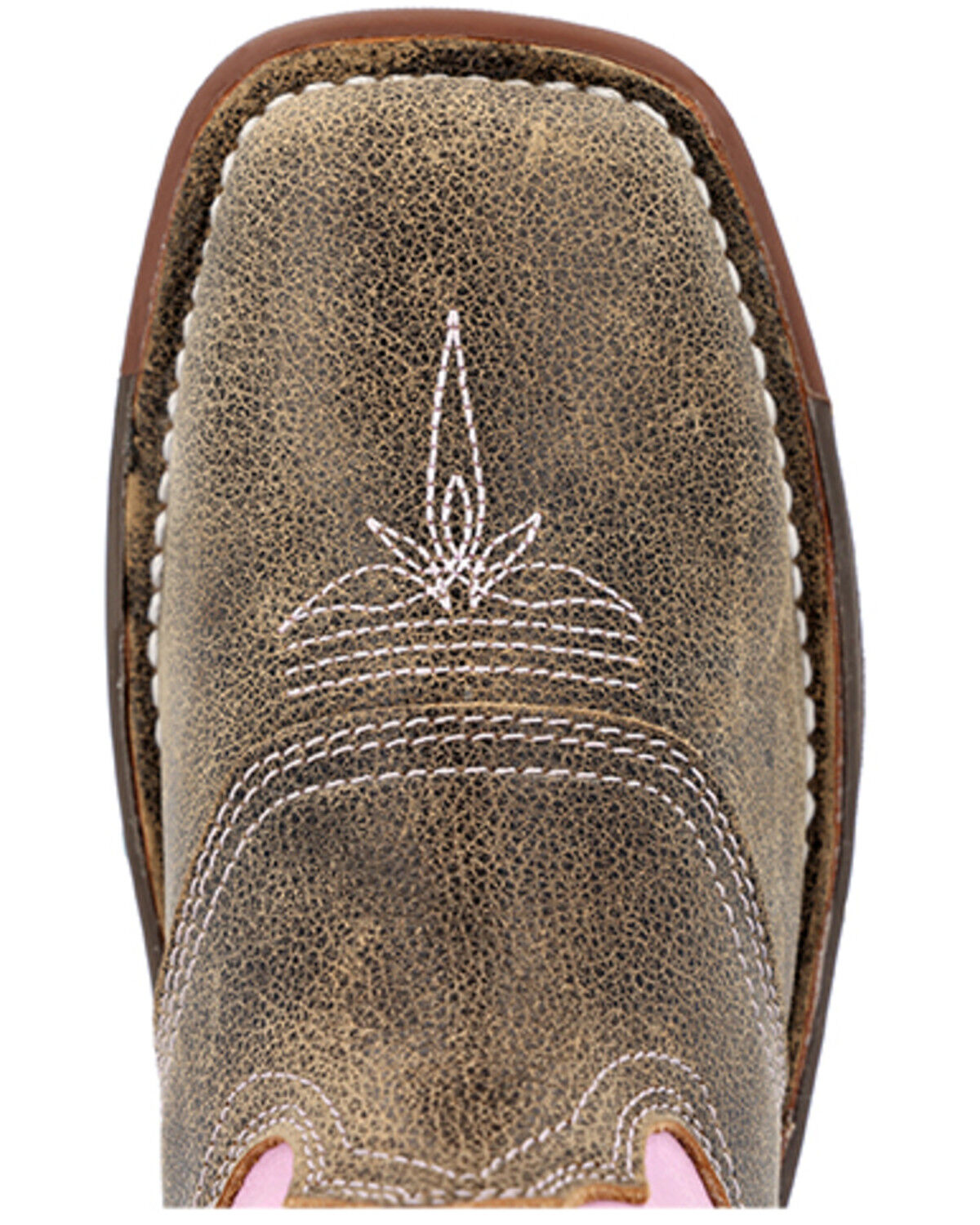 Image #6 - Rocky Girls' Legacy 32 Waterproof Western Boots - Broad Square Toe, Pink, hi-res