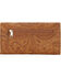 American West Women's Tri-Fold Wallet with Snap Closure, Tan, hi-res