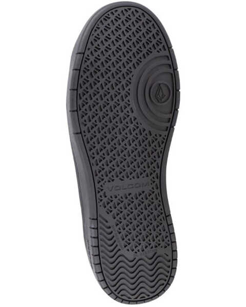 Image #4 - Volcom Men's Stone Skate Inspired Work Shoes - Composite Toe, Black/grey, hi-res