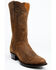 Image #1 - El Dorado Men's Brown Western Boots - Round Toe, Brown, hi-res