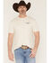 Image #2 - Cowboy Up Men's Riders Club Logo Short Sleeve Graphic T-Shirt, Natural, hi-res