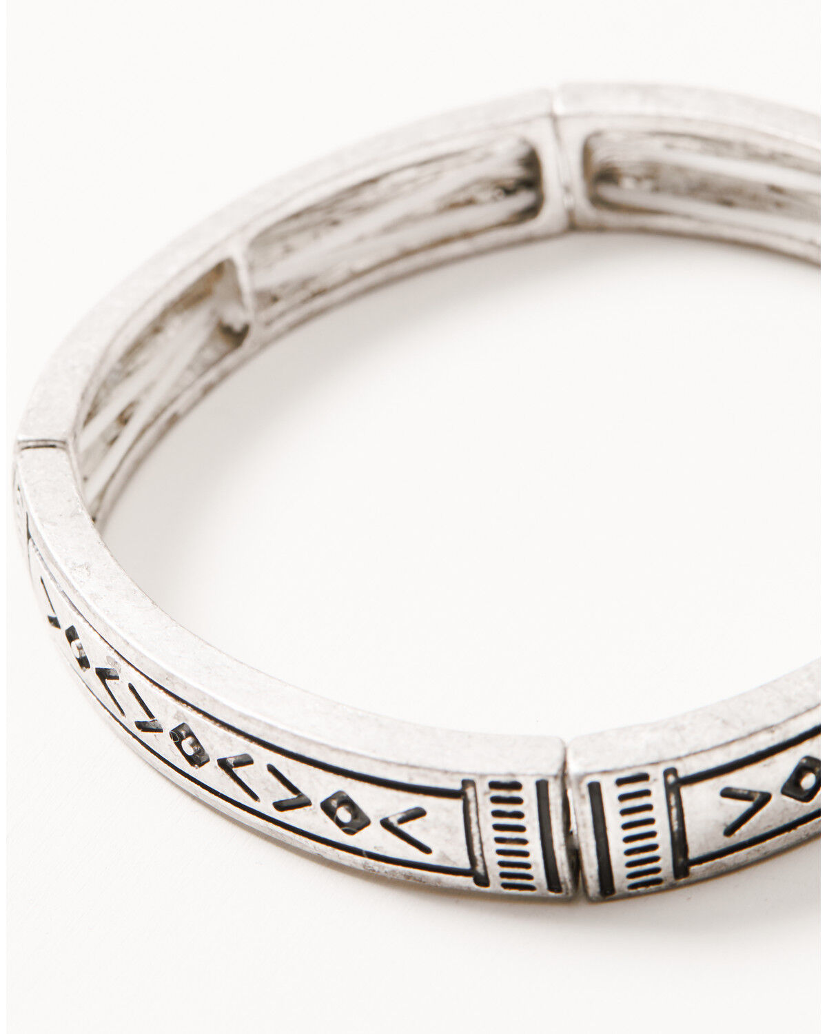 Image #3 - Shyanne Women's Shiloh Ridge Southwest Scroll Bracelet Set - 5 Piece, Silver, hi-res