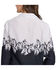 Image #2 - Roper Women's Horse Border Long Sleeve Snap Western Shirt, Black, hi-res