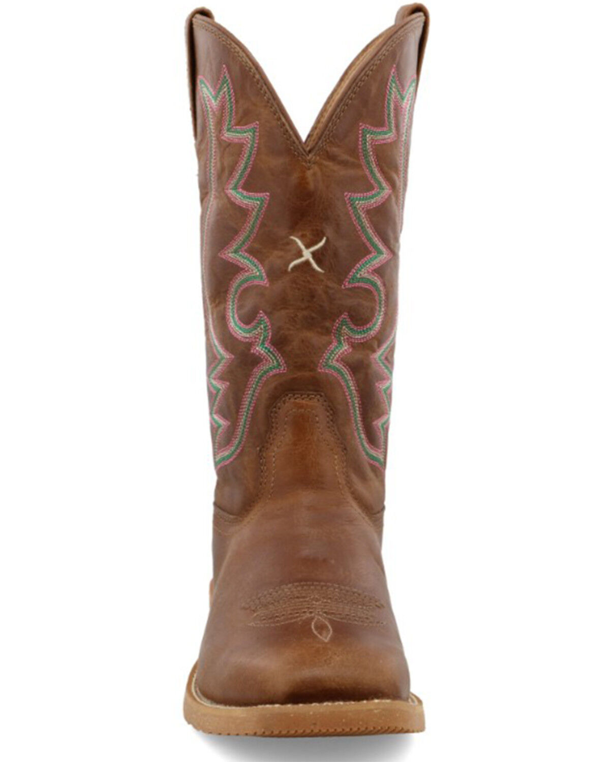 Image #4 - Twisted X Women's Tech X Western Boots - Broad Square Toe, Brown, hi-res