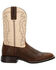 Image #2 - Durango Men's Westward Western Boots - Broad Square Toe, Off White, hi-res