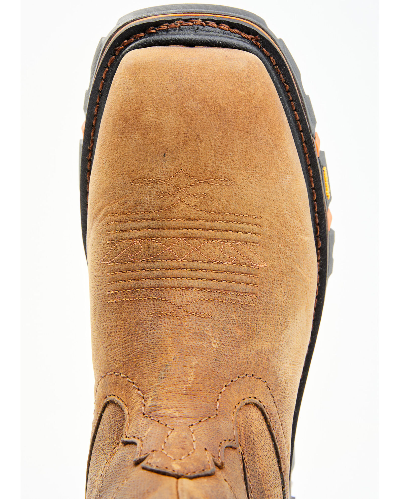 Image #6 - Cody James Men's 11" Decimator Western Work Boots - Nano Composite Toe, Brown, hi-res