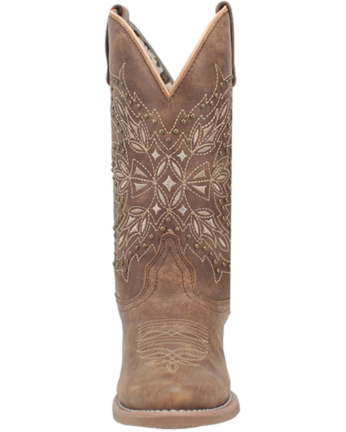 Image #4 - Laredo Women's Journee Western Boots - Round Toe, Brown, hi-res