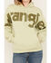 Image #3 - Wrangler Retro Women's Classic Logo Hoodie, Green, hi-res