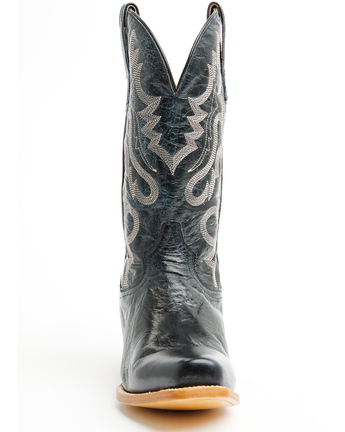 Image #4 - Dan Post Men's Calvin Tall Western Boots - Square Toe, Blue, hi-res