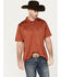 RANK 45® Men's Piped Polo, Pecan, hi-res