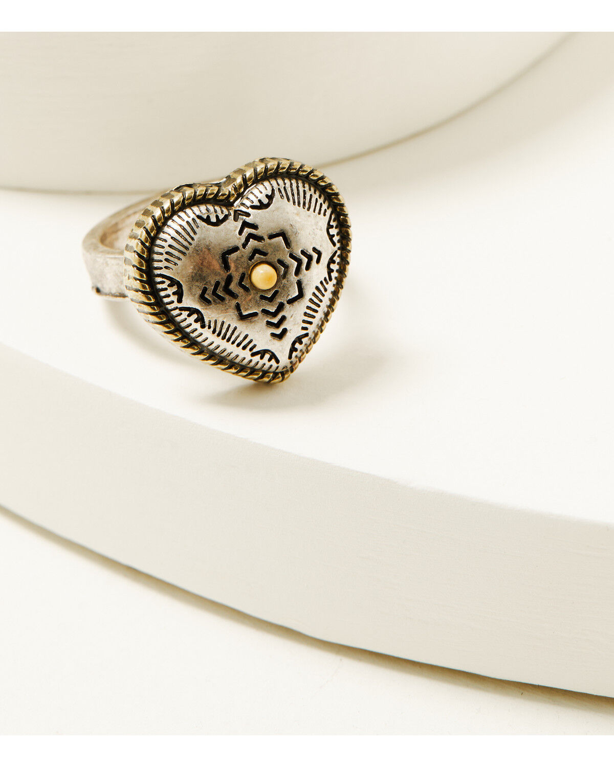 Image #4 - Shyanne Women's Wildheart Concho Ring Set - 5 Piece, Silver, hi-res
