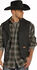 Image #2 - Powder River Outfitters Men's Black Wool Montana Vest, Black, hi-res