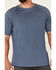 Image #3 - ATG by Wrangler Men's All-Terrain Vintage Indigo Performance Short Sleeve T-Shirt , Blue, hi-res
