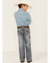 Image #3 - Wrangler Little Boys' Greeley Relaxed Bootcut Jeans, Blue, hi-res