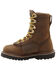 Georgia Boys' Insulated Outdoor Waterproof Lace-Up Boots, Tan, hi-res