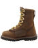 Georgia Youth Boys' Insulated Outdoor Waterproof Lace-Up Boots, Tan, hi-res