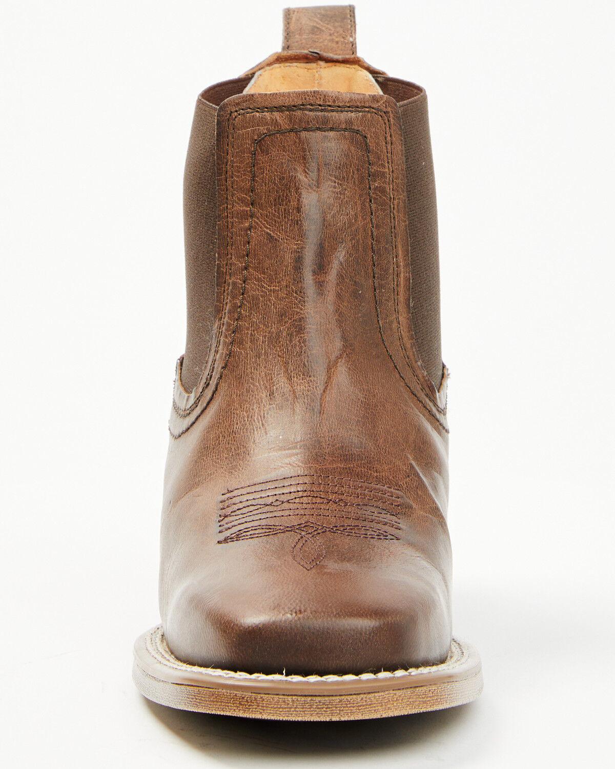 Image #4 - Shyanne Stryde® Women's Chelsea Boots - Square Toe, Brown, hi-res