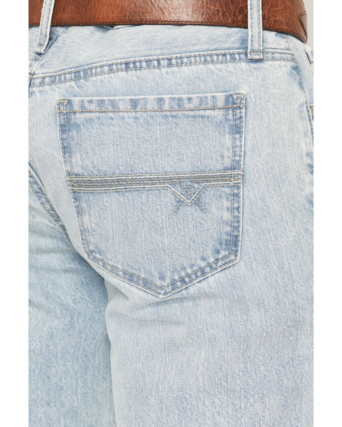 Image #4 - Cinch Men&rsquo;s Ian Stonewash Slim Bootcut Stretch Denim Jeans, Indigo, hi-res