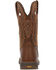 Image #5 - Rocky Women's Legacy 32 Waterproof Pull On Western Boot - Broad Square Toe, Brown, hi-res