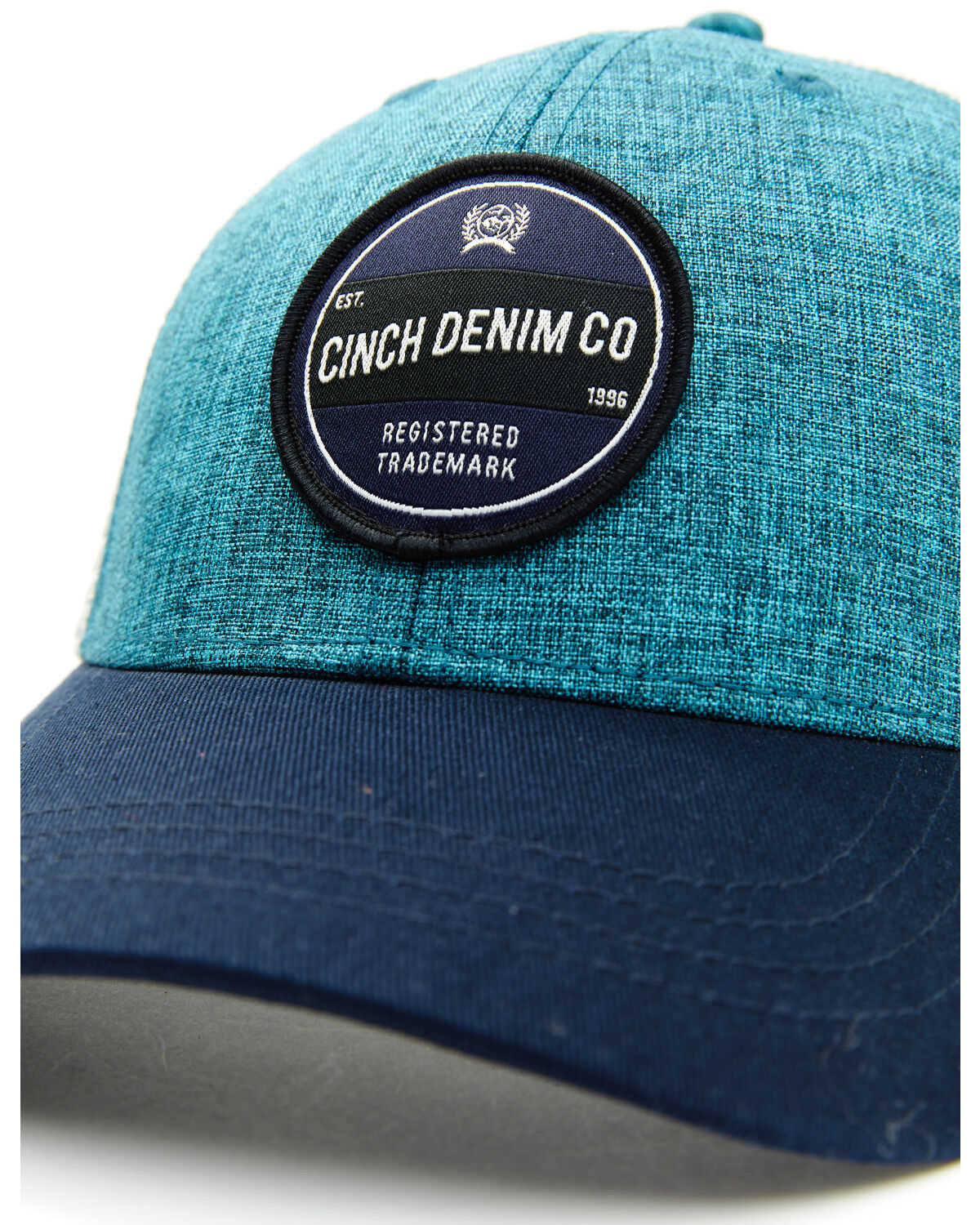 Image #2 - Cinch Men's Circle Logo Patch Ball Cap, Purple, hi-res