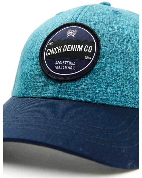 Image #2 - Cinch Men's Circle Logo Patch Ball Cap , Purple, hi-res